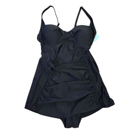 Kona Sol Other - Kona Sol Maternity Black One Piece Swimsuit Black Size S